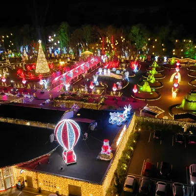 Magisk Jul i Skulpturparken Blokhus.