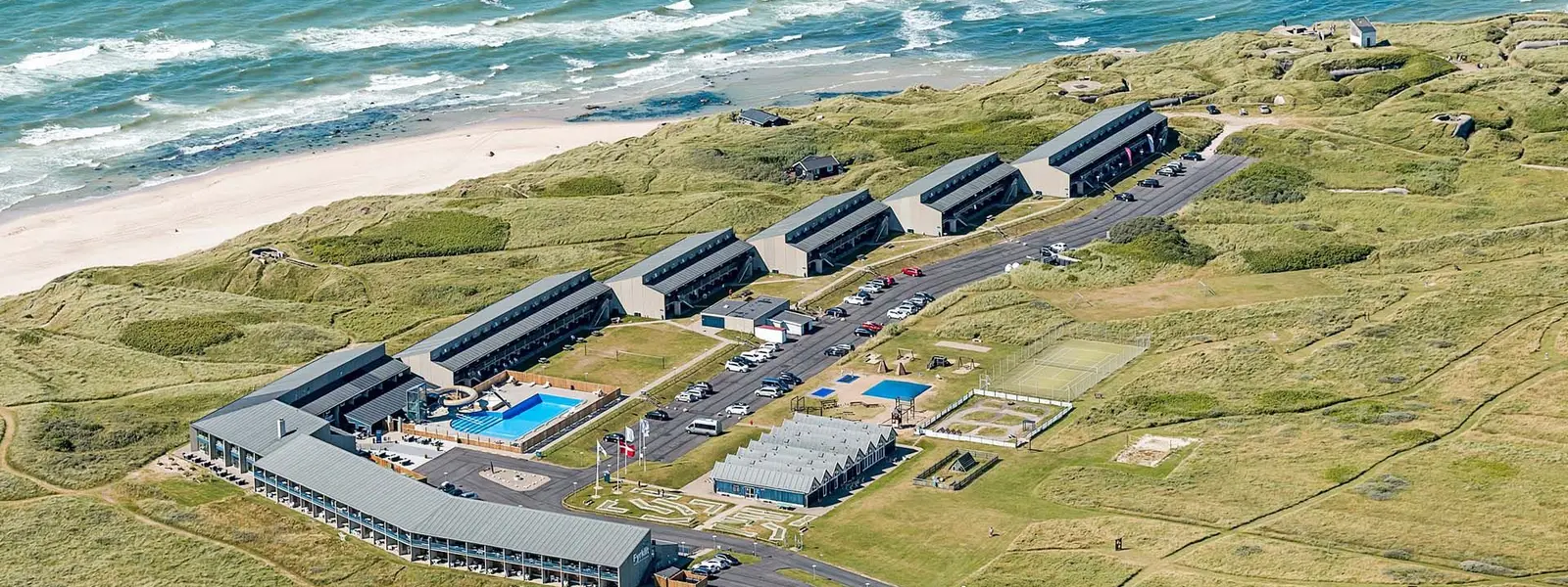 Flyfoto av Landal Fyrklit