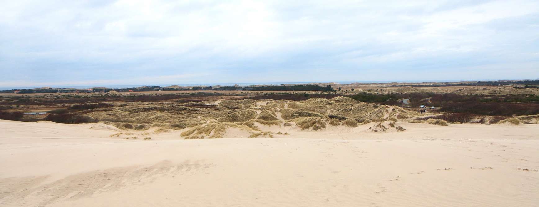 Sand i lange baner. Et fascinerende skue. Foto: Fjord Line