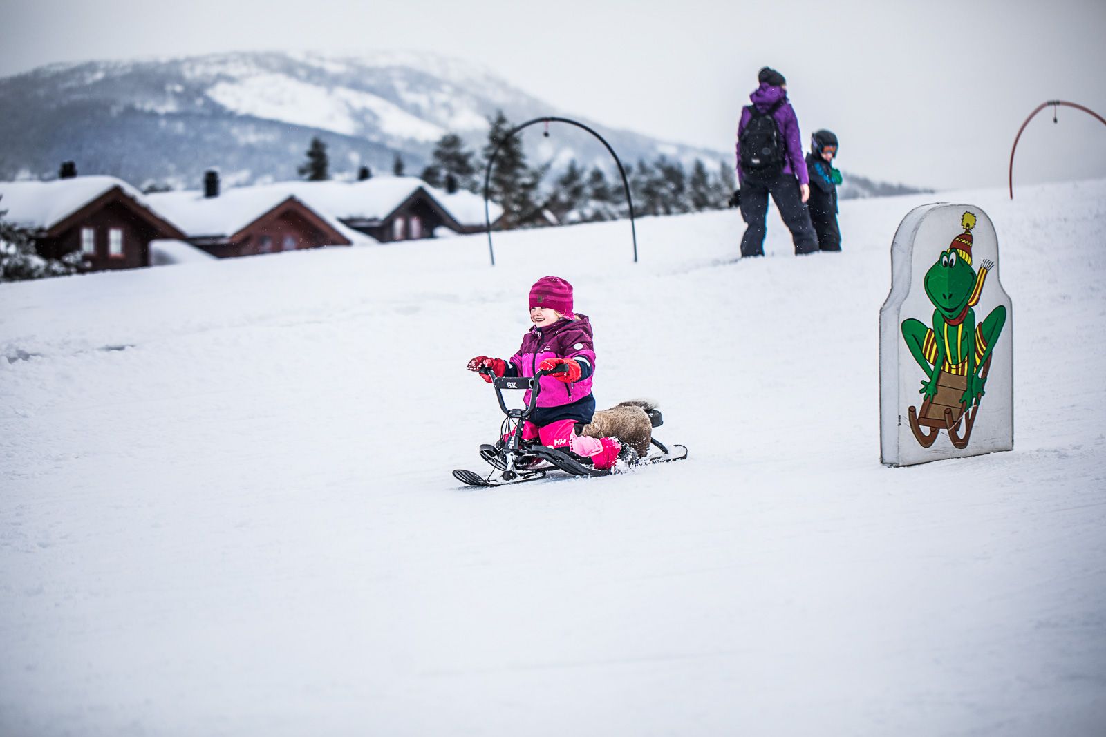 Snow Adventures on the Sledding Hills