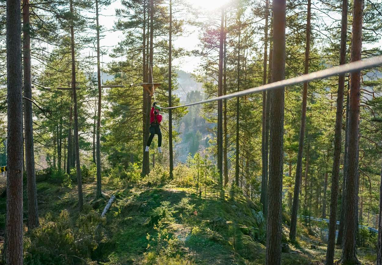 Climbing Park Høyt & Lavt – Modum