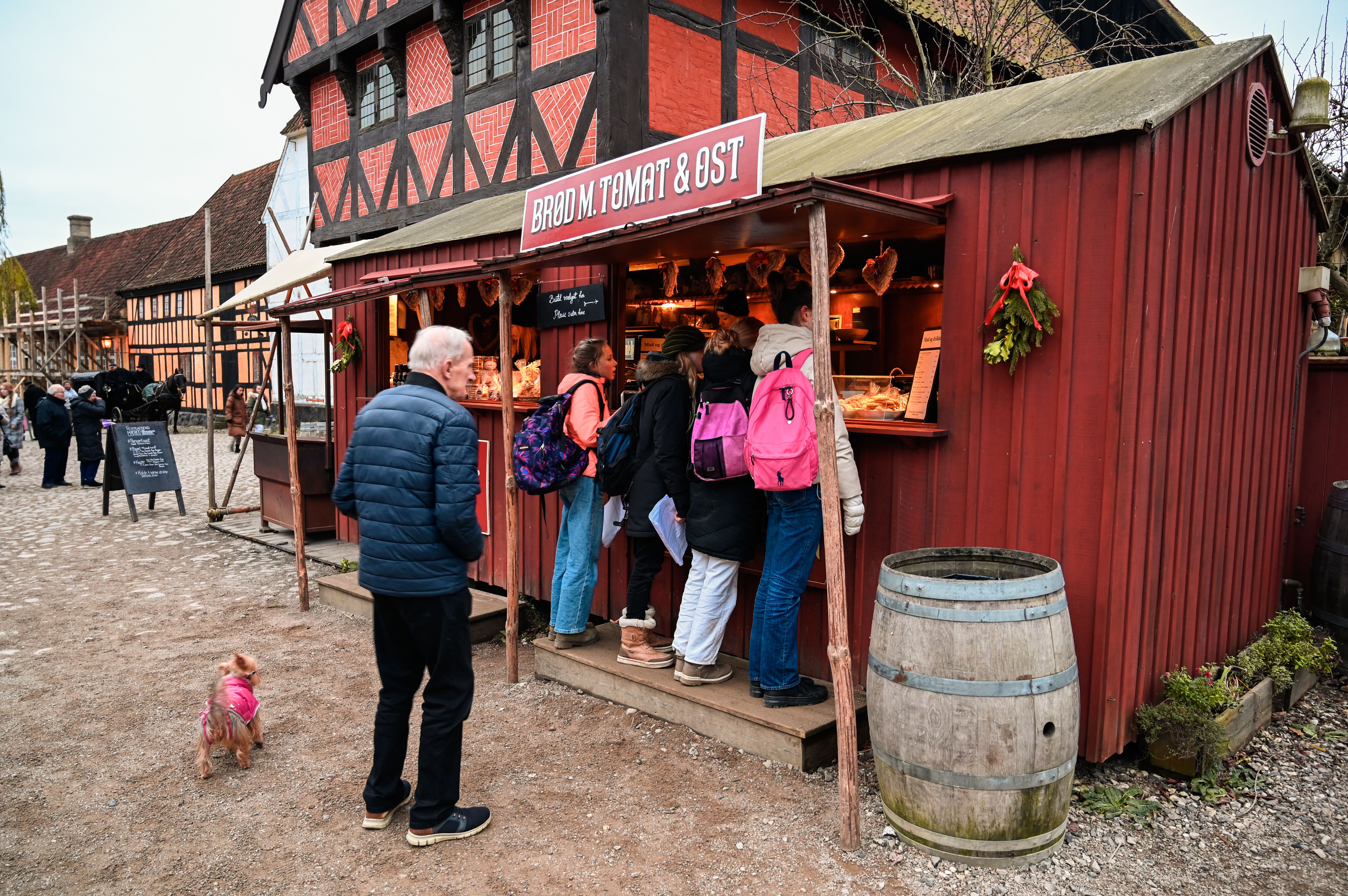 Bod i Den Gamle By. Foto. 