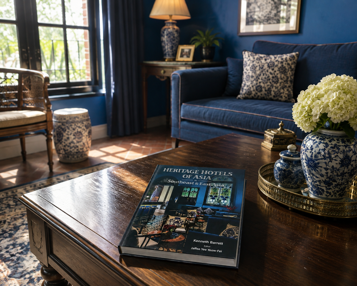 THE ENVELOPE: Two-part book series covers Asia’s most magnificent heritage hotels