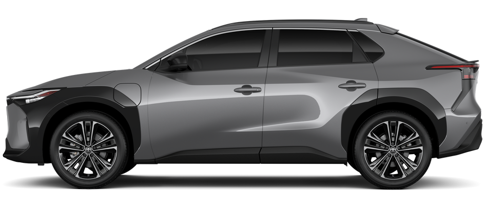 Side profile of a 2025 bz4x bZ4X Limited Electric Motor Front-Wheel Drive