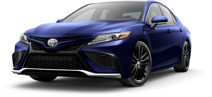 An Exterior Angle of A 2021 camry XSE V6