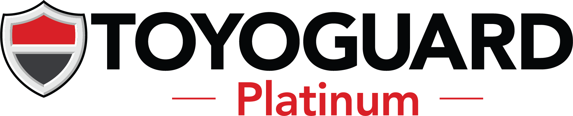 Toyoguard Platinum black logo