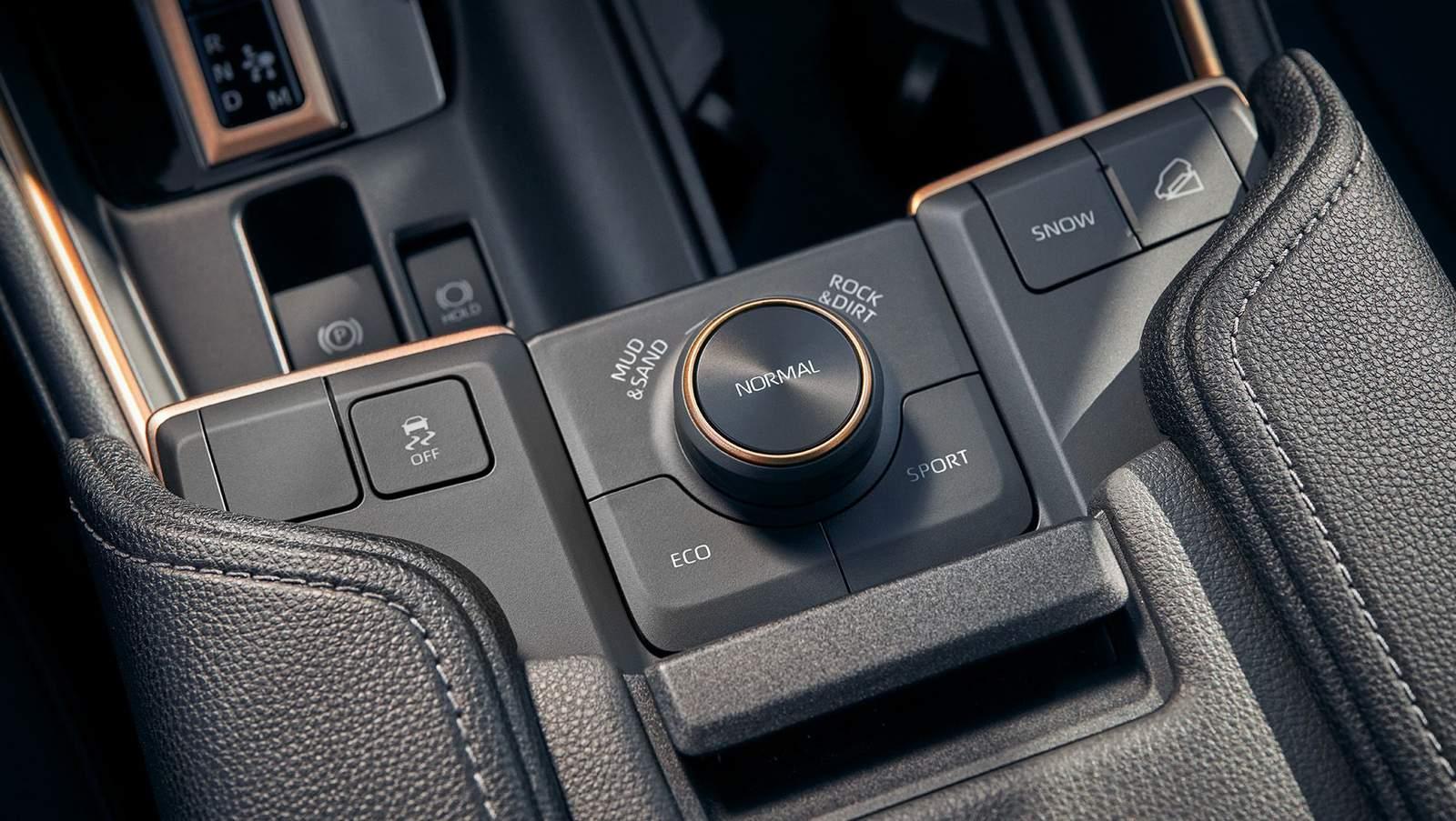 2024 Toyota Grand Highlander drive mode select