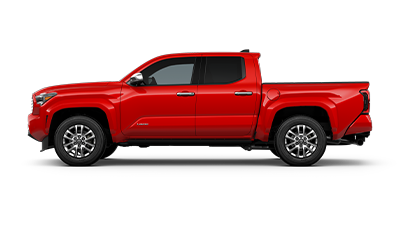 Side profile of a 2024 tacoma 4X4 Limited Double Cab