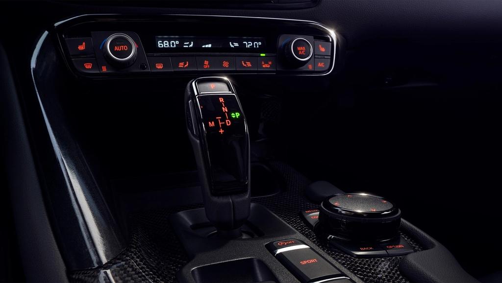 Toyota GR Supra Gear Shift and Climate Control