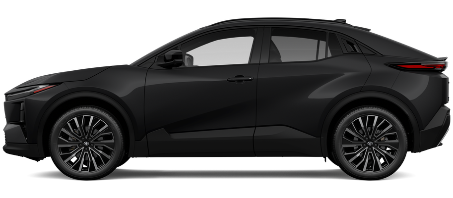 Side profile of a 2026 chr C-HR XSE Electric Motors All-Wheel Drive