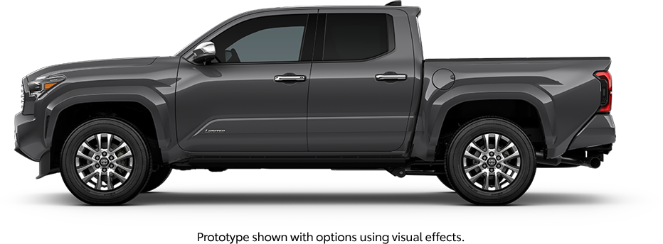 An Exterior Angle of A 2024 tacoma 4X4 Limited Double Cab