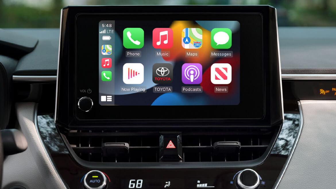 Toyota Corolla Touchscreen Control