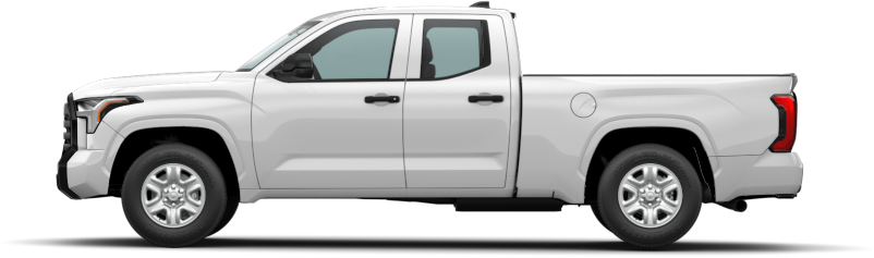 An Exterior Angle of A 2024 tundra 4x4 Double Cab SR 3.4L V6 6.5ft Bed