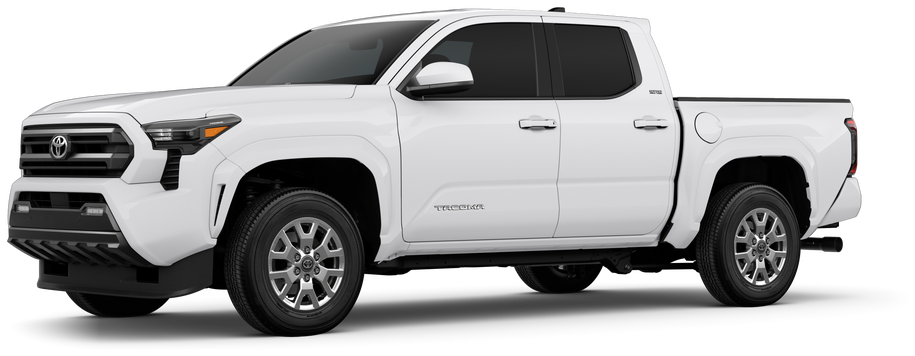 An Exterior Angle of A 2026 tacoma Tacoma SR5 2.4L 4-Cyl. Turbo Engine Rear-Wheel Drive 5-ft. bed Double Cab