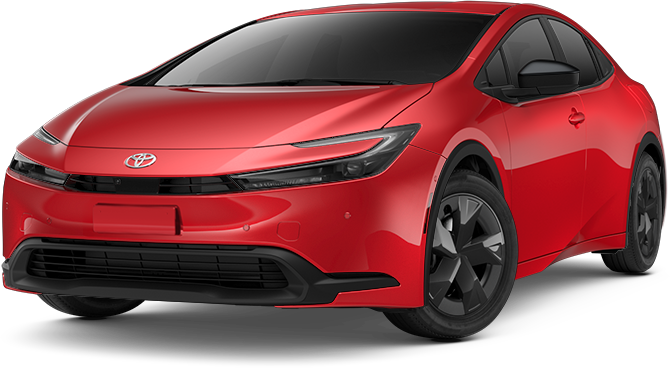 An Exterior Angle of A 2024 prius 1223 - 5 Door LE Hybrid Liftback