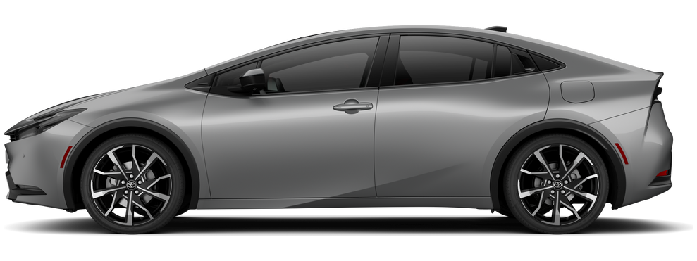 Side profile of a 2026 priuspluginhybrid Prius Plug-in Hybrid XSE Premium 2.0L 4-Cyl. ECVT FWD