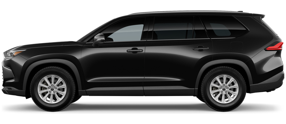 Side profile of a 2026 grandhighlander Grand Highlander Hybrid XLE 2.5L 4-Cyl. ECVT Engine Front-Wheel Drive