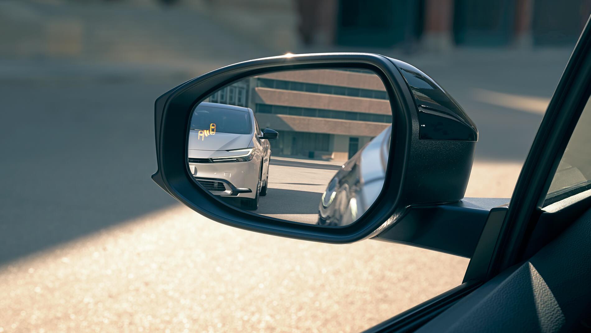 2023 Toyota Prius Prime with blind spot monitoring