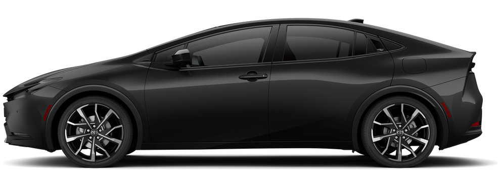 Side profile of a 2026 priuspluginhybrid Prius Plug-in Hybrid XSE Premium 2.0L 4-Cyl. ECVT FWD