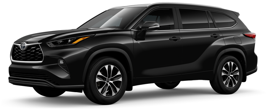 An Exterior Angle of A 2026 highlander Highlander XLE 2.4L 4-Cyl. Turbo Engine All-Wheel Drive