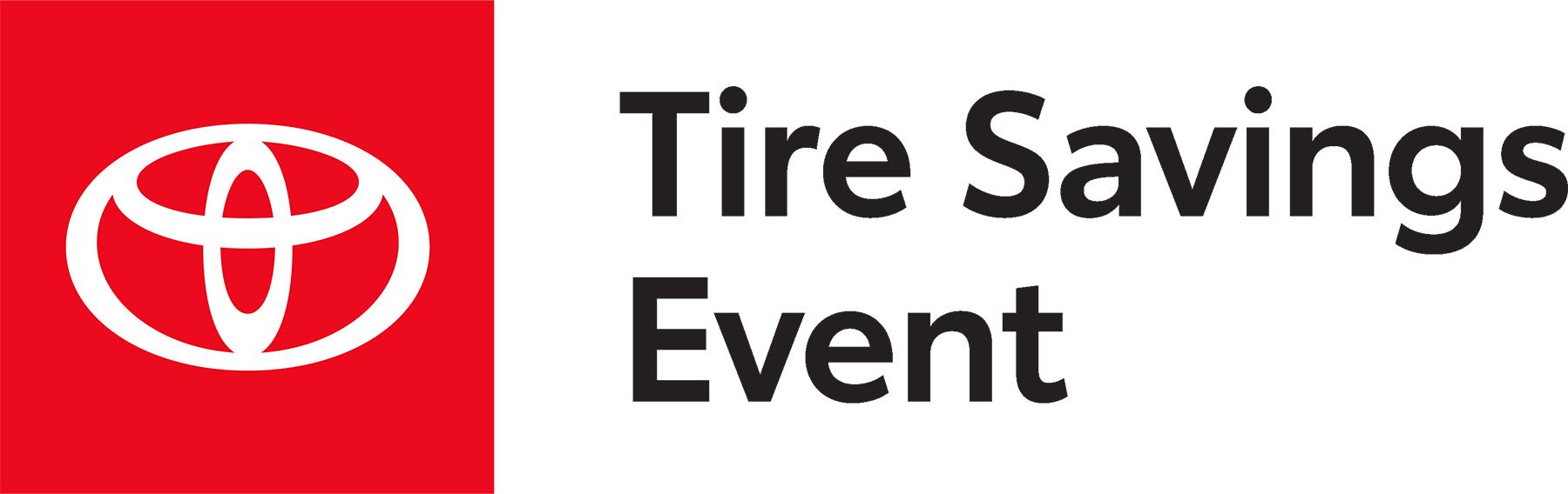 Toyota Tire Savings Event logo