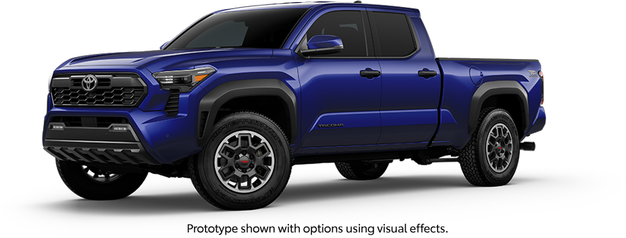 An Exterior Angle of A 2024 tacoma 4X4 TRD Off Road Double Cab