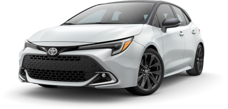 An Exterior Angle of A 2024 corollahatchback Corolla Hatchback XSE 2.0L 4-Cyl. CVT FWD