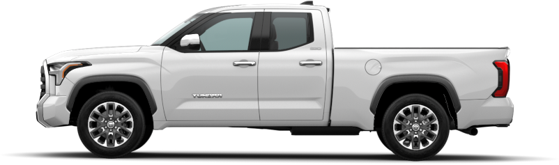 An Exterior Angle of A 2023 tundra 4x2 Double Cab Limited 3.5L V6 6.5ft Bed