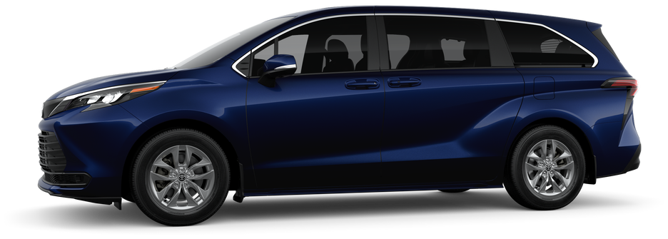 An Exterior Angle of A 2026 sienna Sienna LE 2.5L Hybrid Engine Front-Wheel Drive