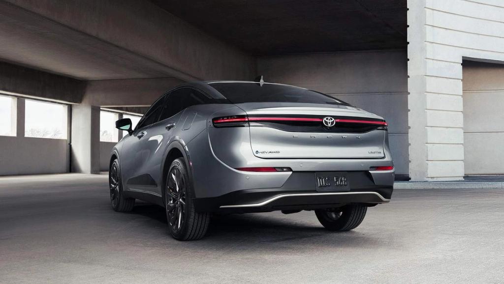 Promotional image from Toyota showing a vehicle, accessories, or people using the vehicle in everyday or outdoor environments.