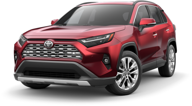 An Exterior Angle of A 2023 rav4 AWD Limited