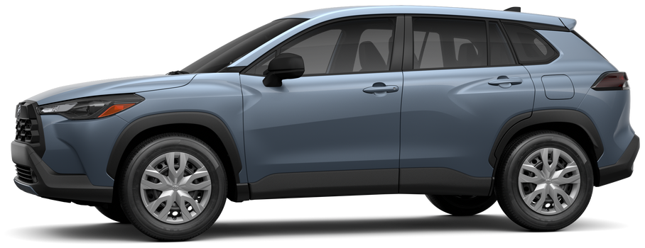 An Exterior Angle of A 2026 corollacross Corolla Cross 2.0L 4-Cyl. Engine Front-Wheel Drive