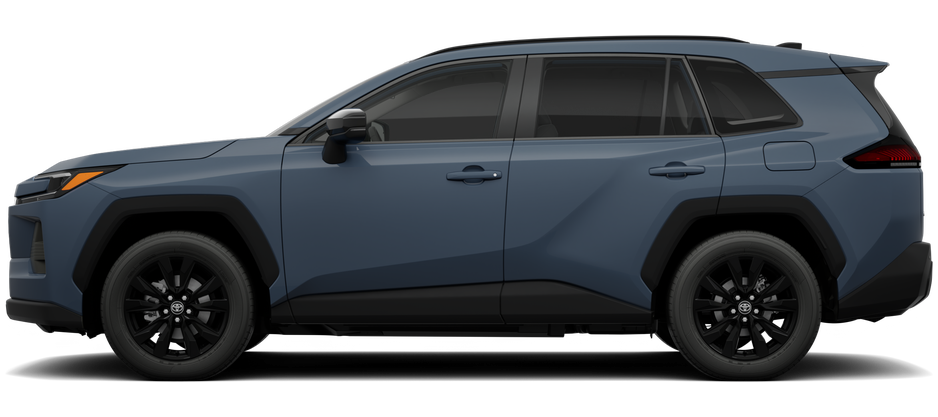 Side profile of a 2026 rav4 RAV4 XLE Premium 2.5L 4-Cyl. Engine Front-Wheel Drive