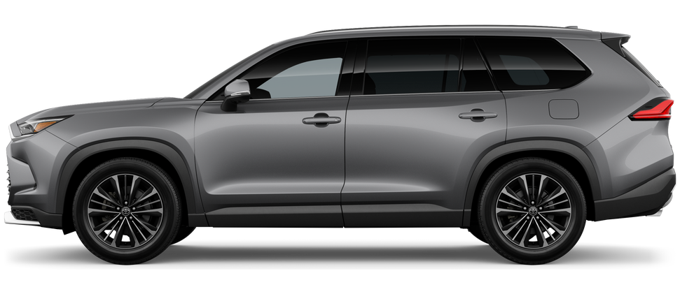 Side profile of a 2026 grandhighlander Grand Highlander Platinum 2.4-Liter 4-Cylinder Turbocharged Hybrid MAX Engine All-Wheel Drive