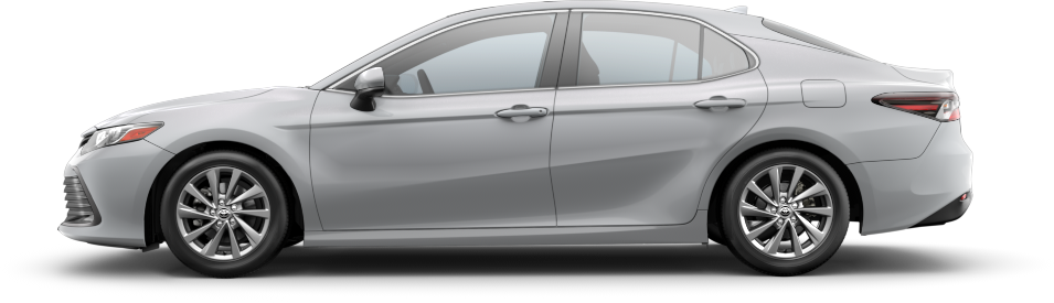 An Exterior Angle of A 2022 camry LE AWD