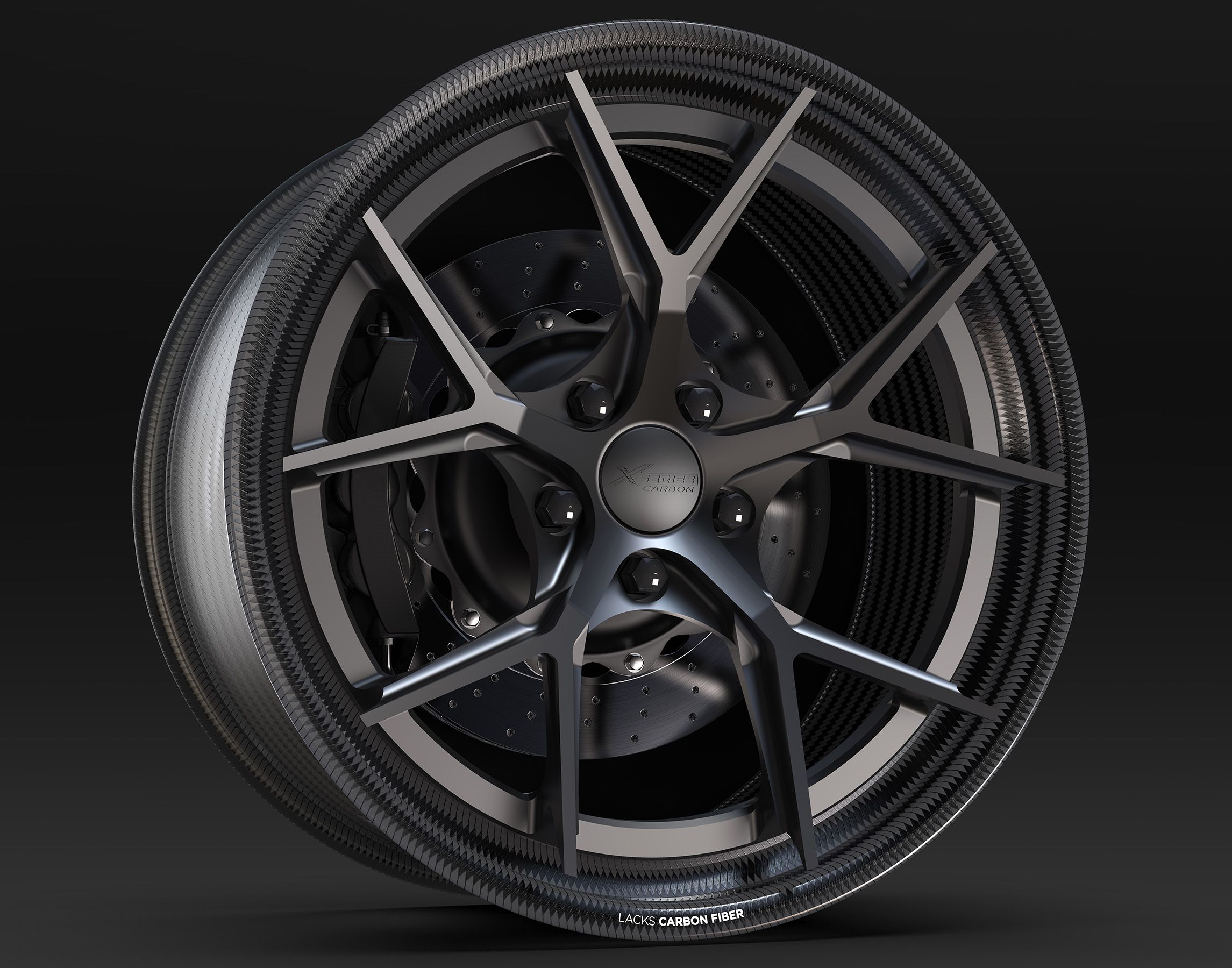 Carbon store alloy wheels