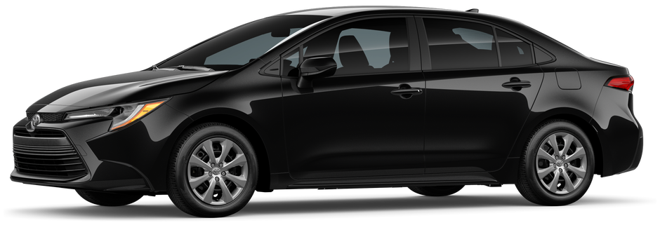 An Exterior Angle of A 2027 corolla Corolla LE 2.0L 4-Cyl. Engine Front-Wheel Drive