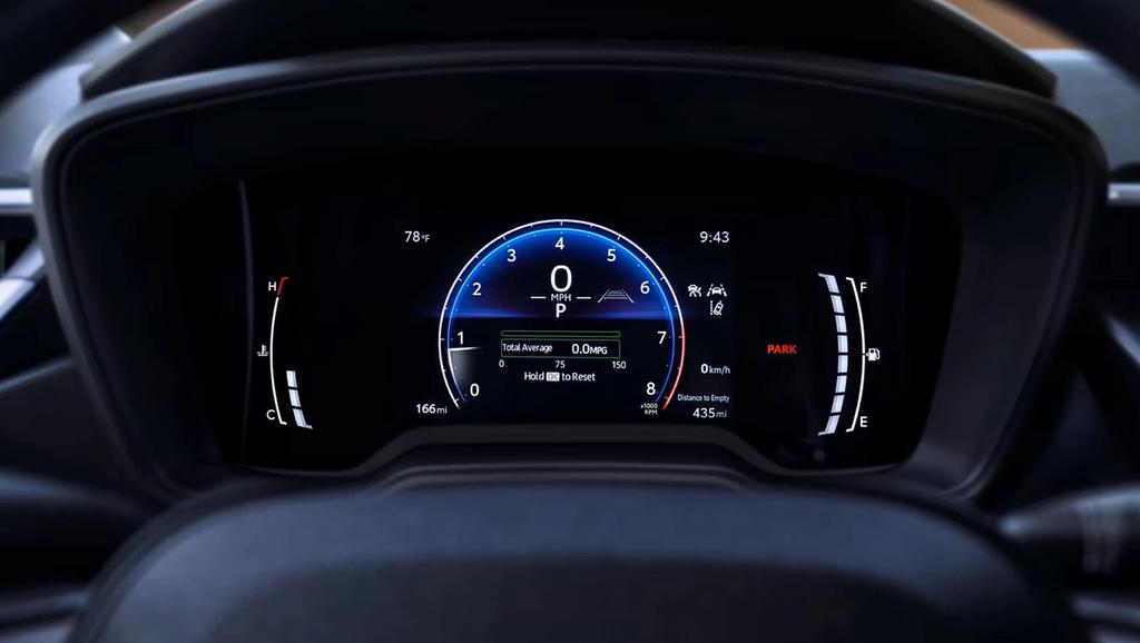 Toyota Corolla Hatchback dashboard