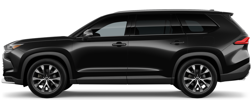 Side profile of a 2026 grandhighlander Grand Highlander Limited 2.4-Liter 4-Cylinder Turbocharged Hybrid MAX Engine All-Wheel Drive