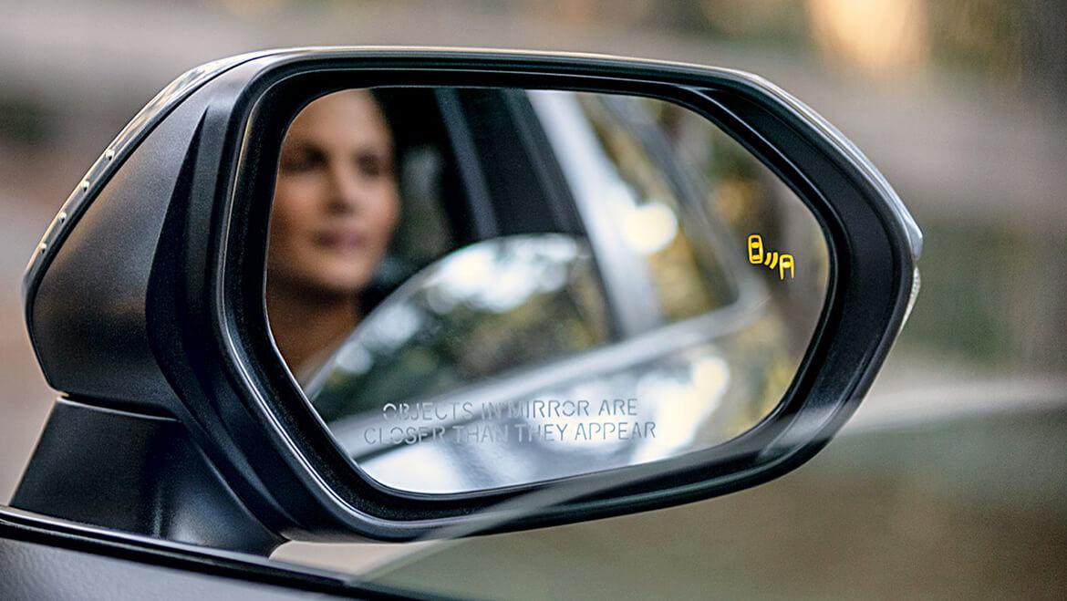 Blind Spot Monitor With Rear Cross-Traffic Alert