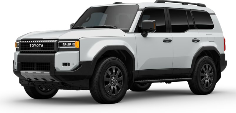 An Exterior Angle of A 2024 landcruiser Land Cruiser Land Cruiser 2.4L 4-Cyl. i-FORCE MAX Hybrid Engine 4-Wheel Drive