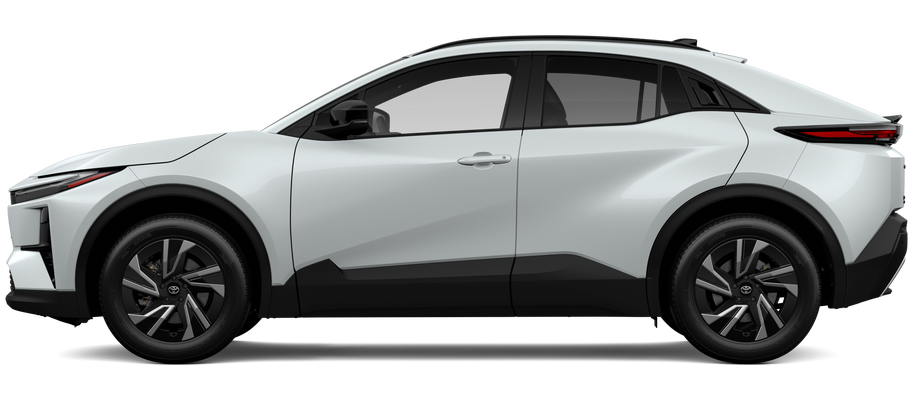 Side profile of a 2026 chr C-HR SE Electric Motors All-Wheel Drive