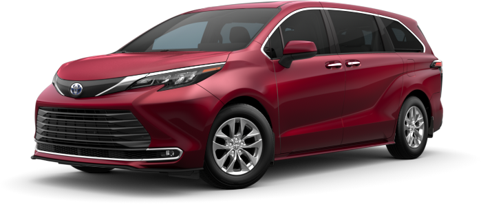 An Exterior Angle of A 2024 sienna FWD XLE 7 Passenger Hybrid VAN