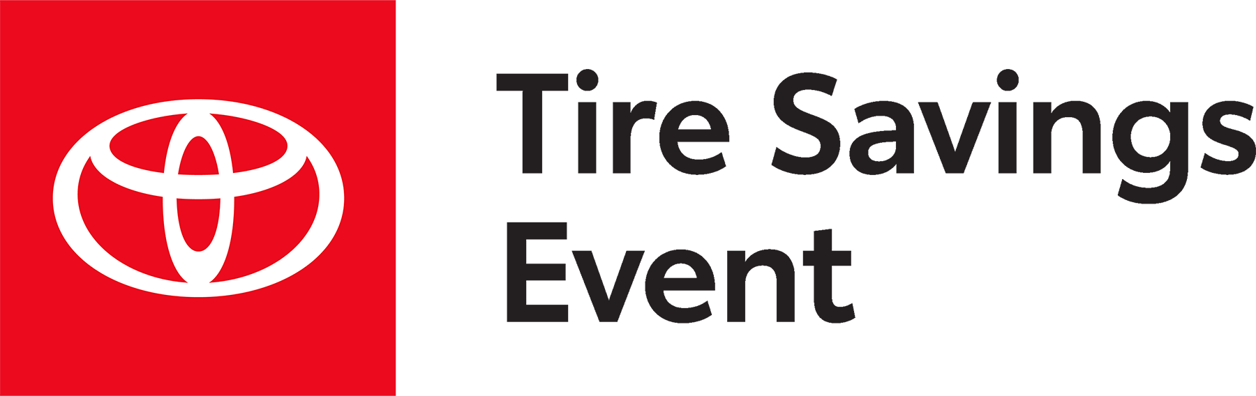 Toyota Tire Savings Event logo