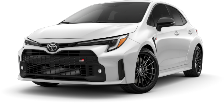 An Exterior Angle of A 2024 grcorolla GR Corolla 6-Spd Manual 