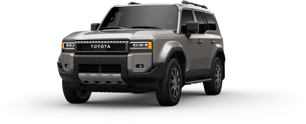 An Exterior Angle of A 2025 landcruiser Land Cruiser Land Cruiser 2.4L 4-Cyl. i-FORCE MAX Hybrid Engine 4-Wheel Drive