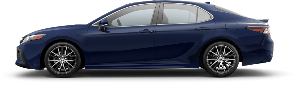 An Exterior Angle of A 2024 camry SE