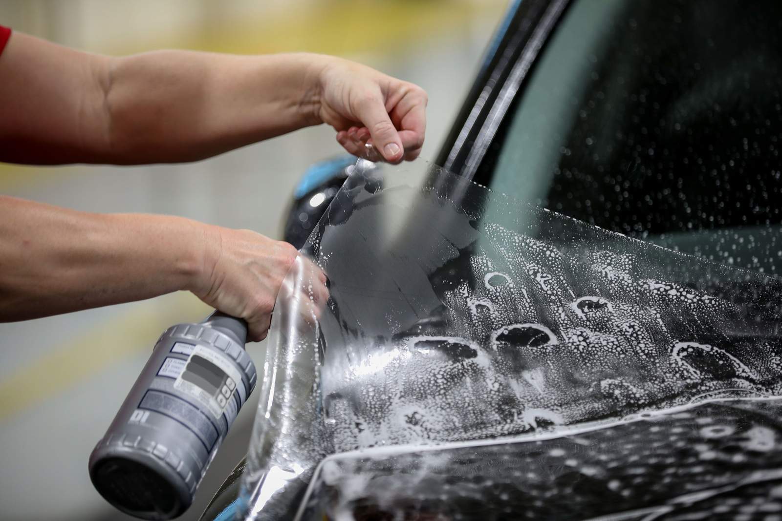 Clear Coat Pain Protection installation