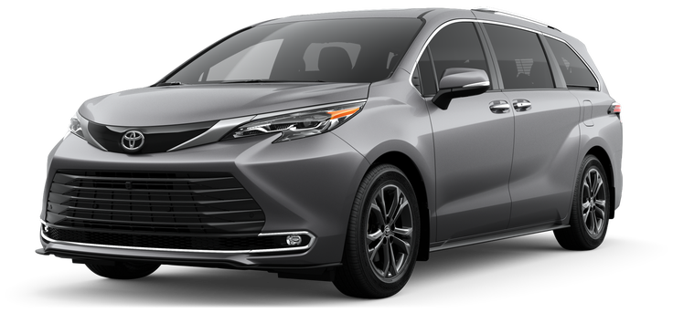 An Exterior Angle of A 2026 sienna Sienna Platinum 2.5L Hybrid Engine All-Wheel Drive
