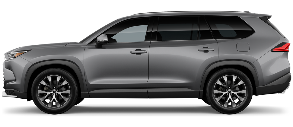 Side profile of a 2026 grandhighlander Grand Highlander Limited 2.4-Liter 4-Cylinder Turbocharged Hybrid MAX Engine All-Wheel Drive